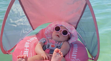 How do I change my baby's diaper after using mambobaby float