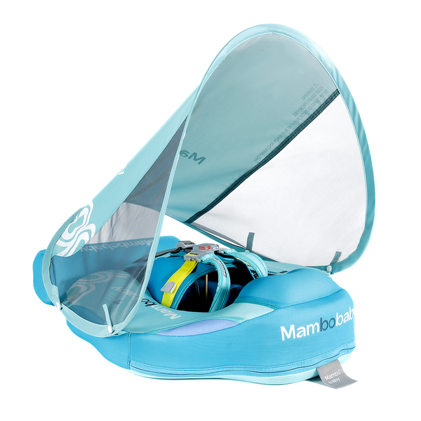 Mambobaby Pool Float Contrasting Theme with Canopy and Tail