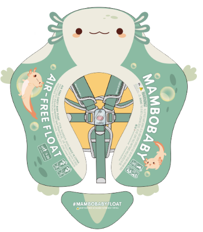 Mambobaby Air-Free Chest Float with Canopy