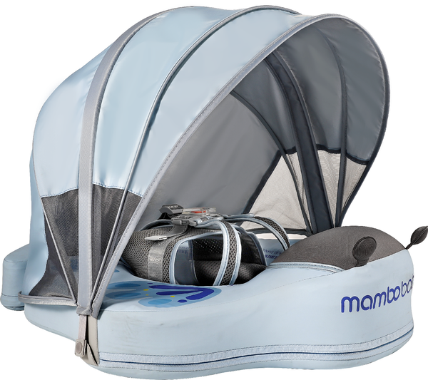 Mambobaby Air-Free Chest Float with Canopy