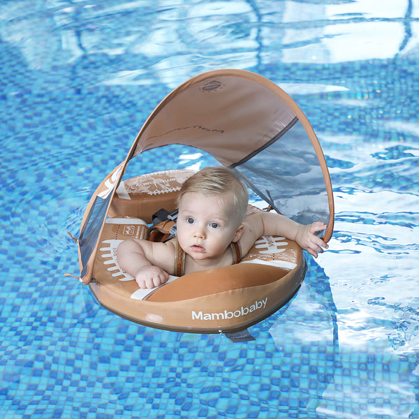 Mambobaby Air-Free American Football Chest Float with Flat Canopy