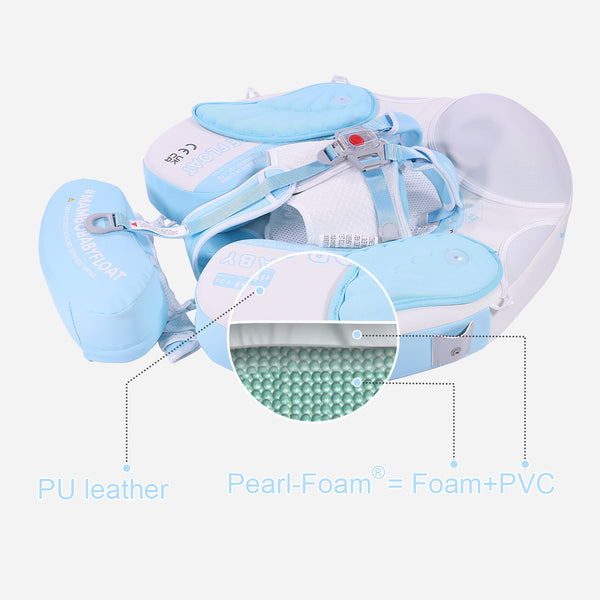 Mambobaby Air-Free Angel Wings Chest Float with 3D Canopy