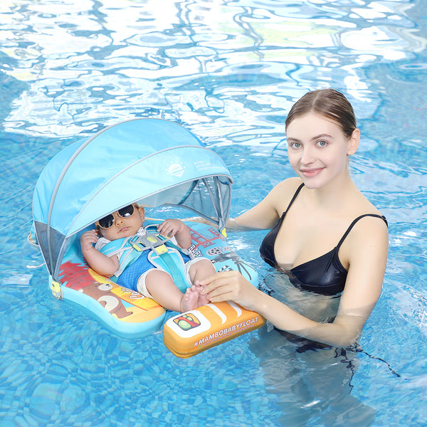 Mambobaby Air-Free California Chest Float with 3D Canopy