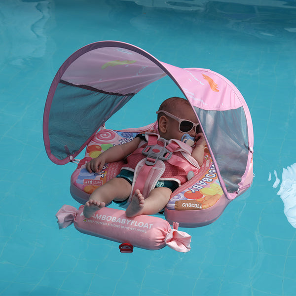 Mambobaby Air-Free Candy Chest Float with Flat Canopy