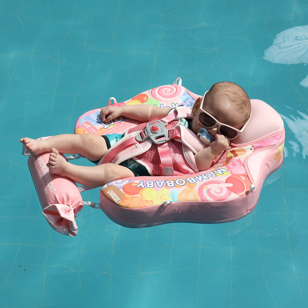 Mambobaby Air-Free Candy Chest Float with Flat Canopy