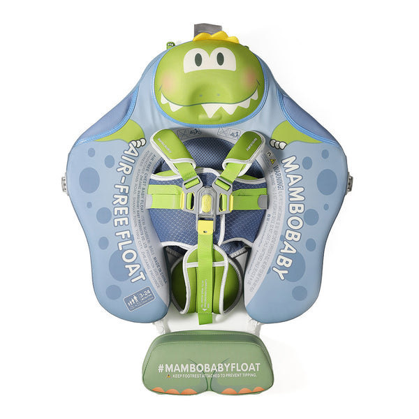 Mambobaby Air-Free Dino Jaw Chest Float with 3D Canopy