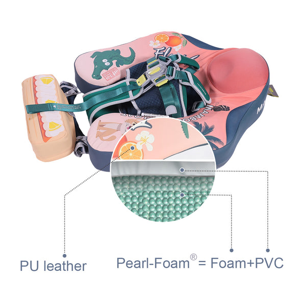 Mambobaby Air-Free Florida Chest Float with 3D Canopy