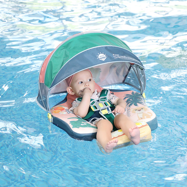 Mambobaby Air-Free Florida Chest Float with 3D Canopy