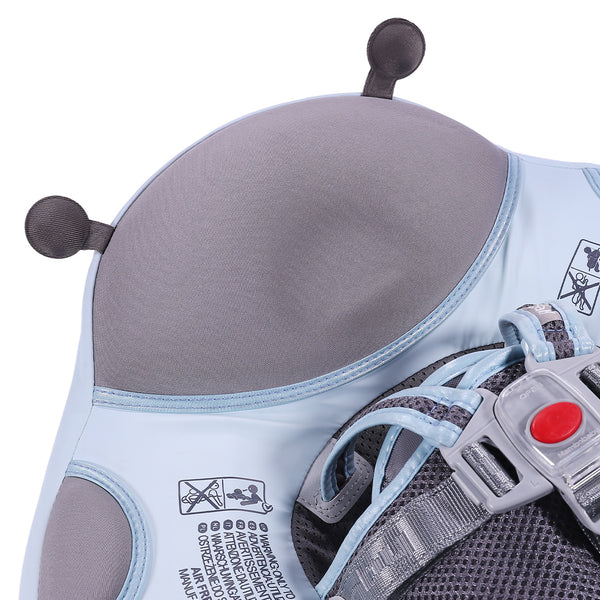 Mambobaby Air-Free Ladybug Chest Float with Flat Canopy