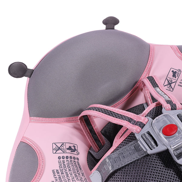 Mambobaby Air-Free Ladybug Chest Float with Flat Canopy