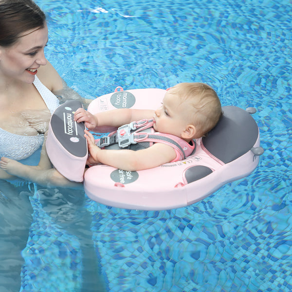 Mambobaby Air-Free Ladybug Chest Float with Flat Canopy