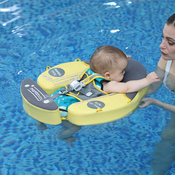 Mambobaby Air-Free Ladybug Chest Float with Flat Canopy