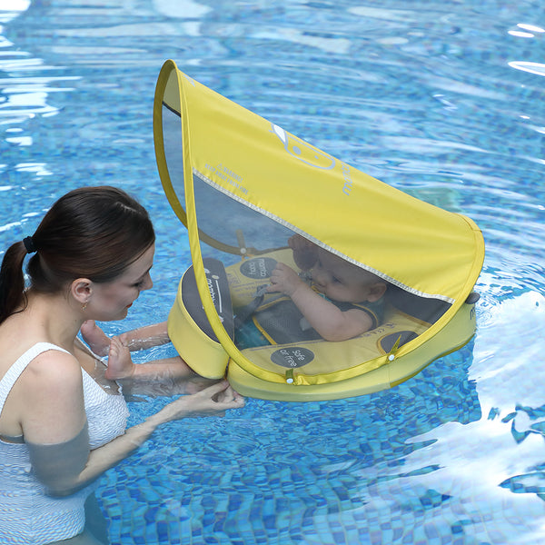 Mambobaby Air-Free Ladybug Chest Float with Flat Canopy