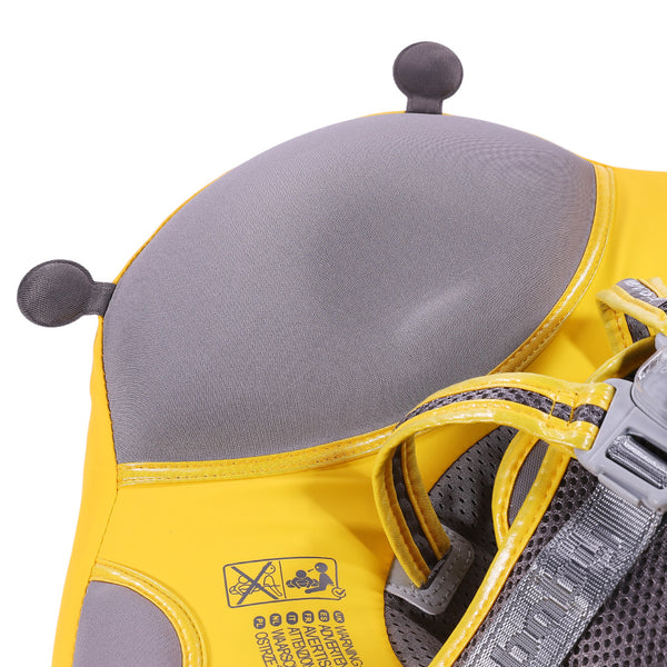 Mambobaby Air-Free Ladybug Chest Float with Flat Canopy