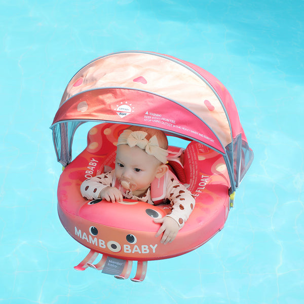 Mambobaby Air-Free Octopus Chest Float with 3D Canopy