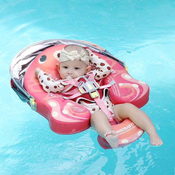 Mambobaby Air-Free Octopus Chest Float with 3D Canopy