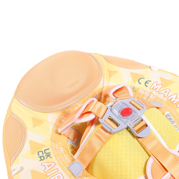 Mambobaby Air-Free Pineapple Chest Float with Flat Canopy