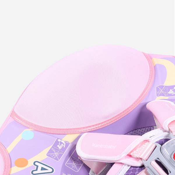 Mambobaby Air-Free Pink Donut  Chest Float with 3D Canopy