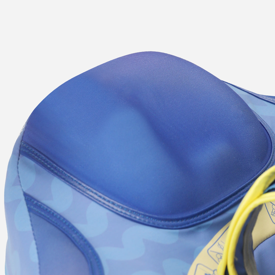 Mambobaby Air-Free Pufferfish Chest Float with Flat Canopy