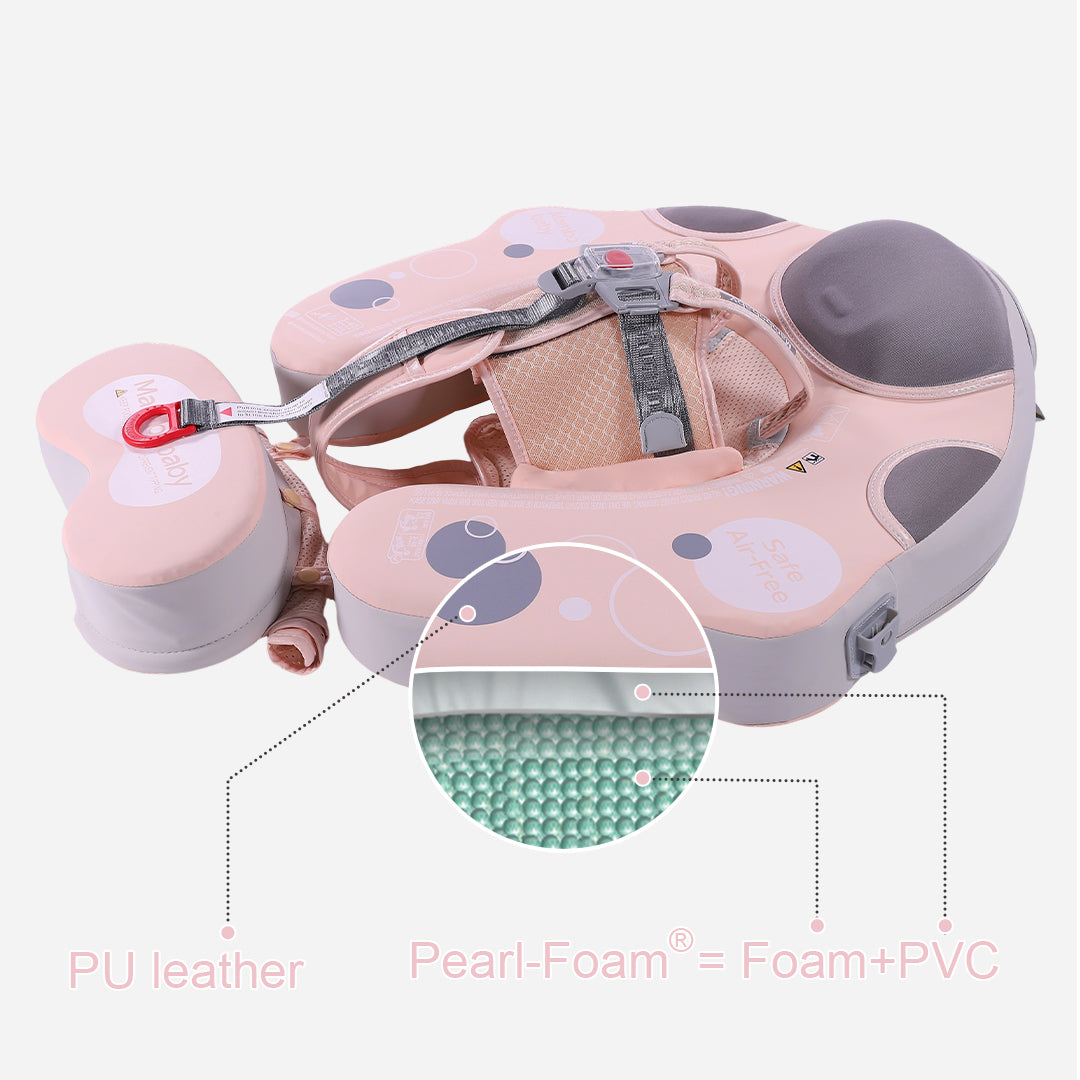 Mambobaby Air-Free Sea Lion Chest Float with 3D Canopy