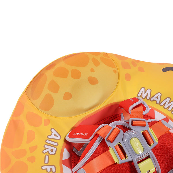 Mambobaby Air-Free T-Rex Cuddle Chest Baby Float with 3D Canopy