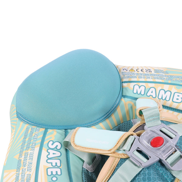 Mambobaby Air-Free Tail Seashell Chest Float with 3D Canopy