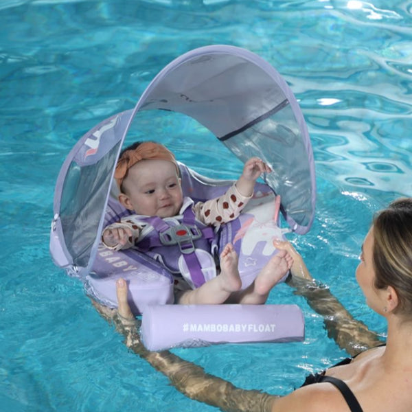 Mambobaby Air-Free Unicorn  Chest Float with Flat Canopy