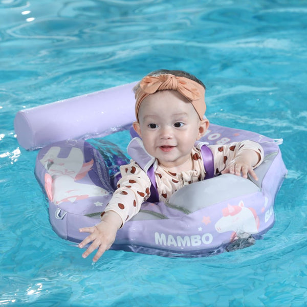 Mambobaby Air-Free Unicorn  Chest Float with Flat Canopy