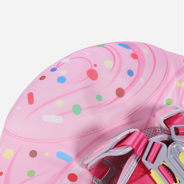 Mambobaby Air-Free Vanilla Cupcake Chest Float with 3D Canopy