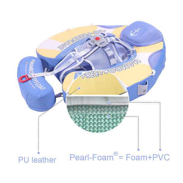 Mambobaby Air-Free Voyage Chest Float with 3D Canopy