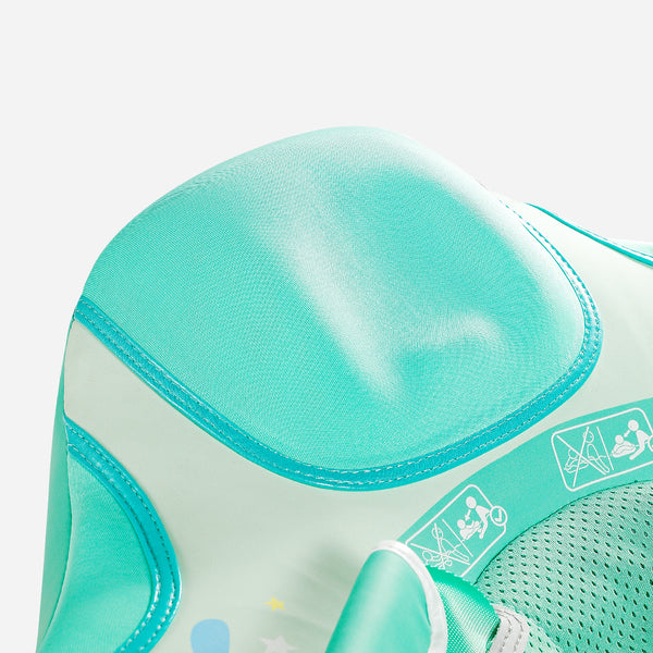 Mambobaby Air-Free Zoo Chest Float with 3D Canopy