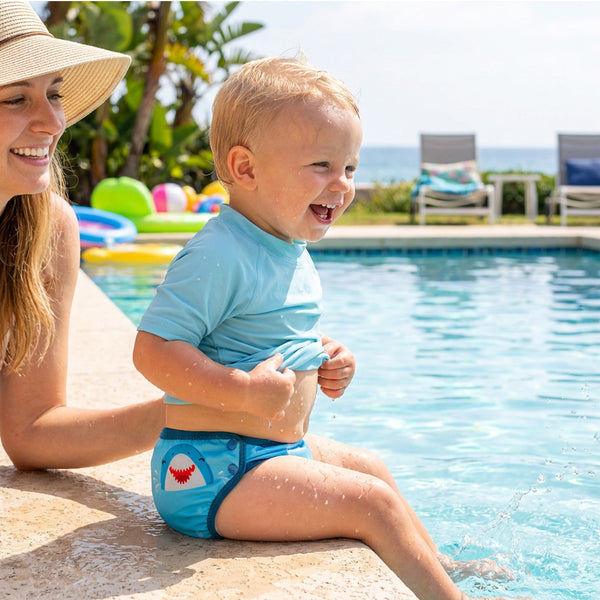 Mambobaby Baby Shark Swimming Diaper