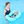 Load image into Gallery viewer, Mambobaby Self-Inflating Bule Chest Floating Bed With Flat Canopy
