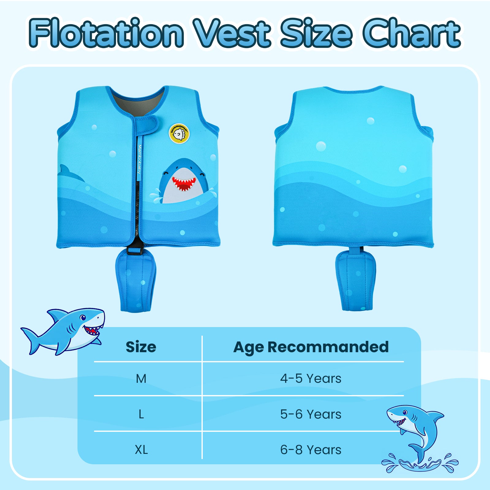 Shark Swimming Aid Vest