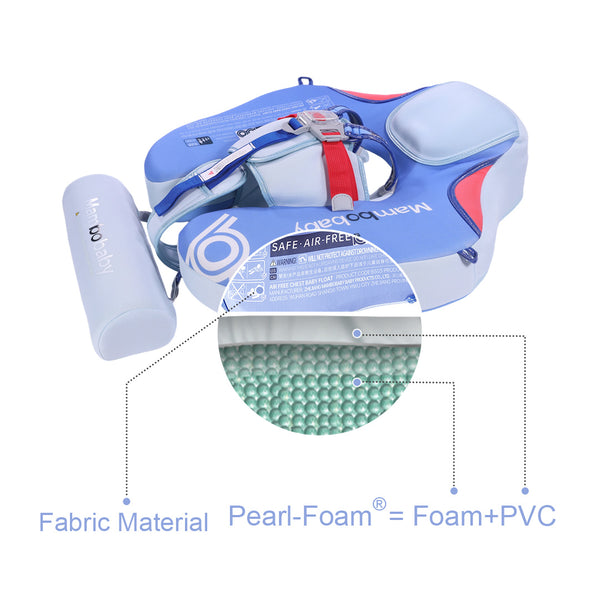 Mambobaby Pool Float Contrasting Theme with Canopy and Tail