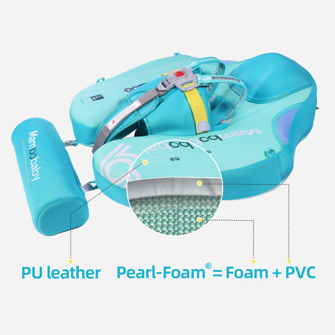 Mambobaby Air-Free Contrasting Theme Chest Float with Flat Canopy