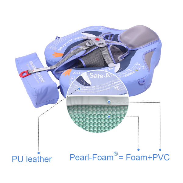 Mambobaby Air-Free Penguins Chest Float with Flat Canopy