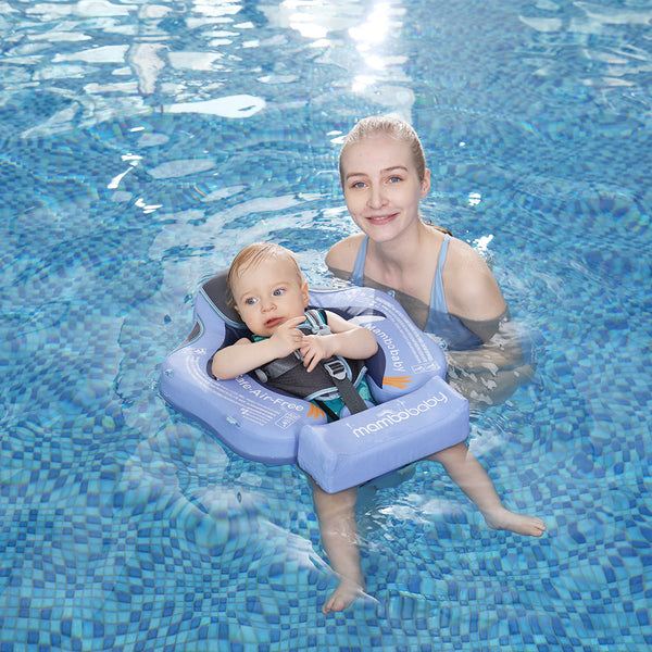 Mambobaby Air-Free Penguins Chest Float with Flat Canopy