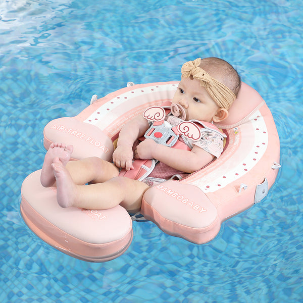 Mambobaby Air-Free Rainbow Chest Float with 3D Canopy