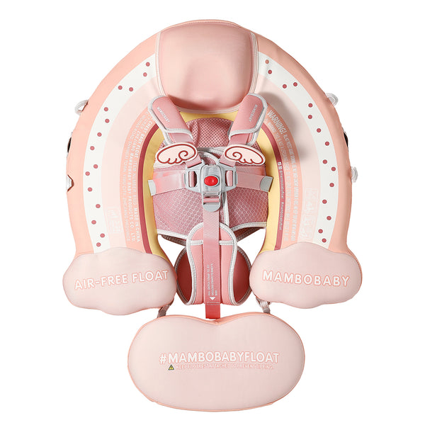 Mambobaby Air-Free Rainbow Chest Float with 3D Canopy