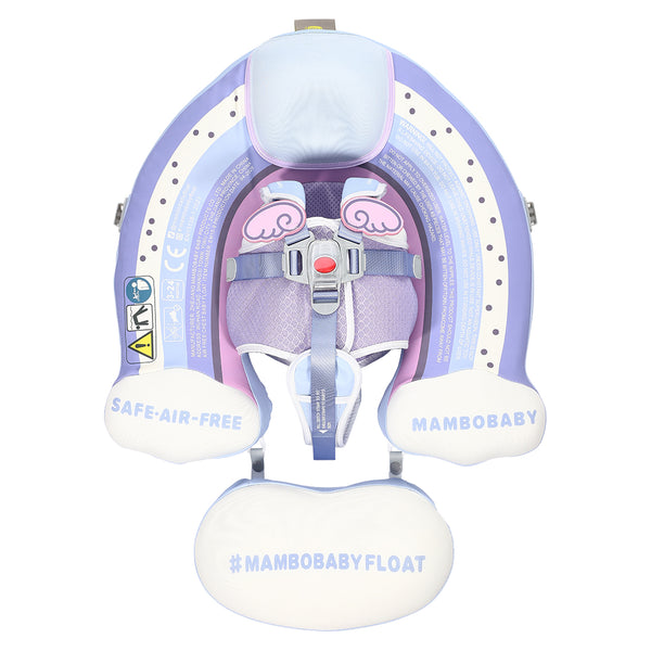 Mambobaby Air-Free Rainbow Chest Float with 3D Canopy