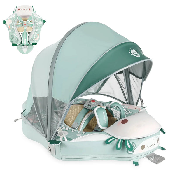 Mambobaby Air-Free Salamander Chest Float with 3D Canopy