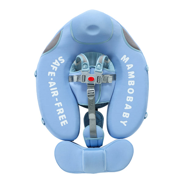 Mambobaby Air-Free Shark Chest Float with Flat Canopy