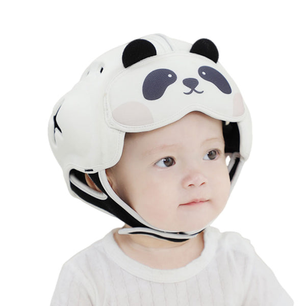 Mambobaby Infant Safety Helmet for Crawling Walking with Panda Pattern